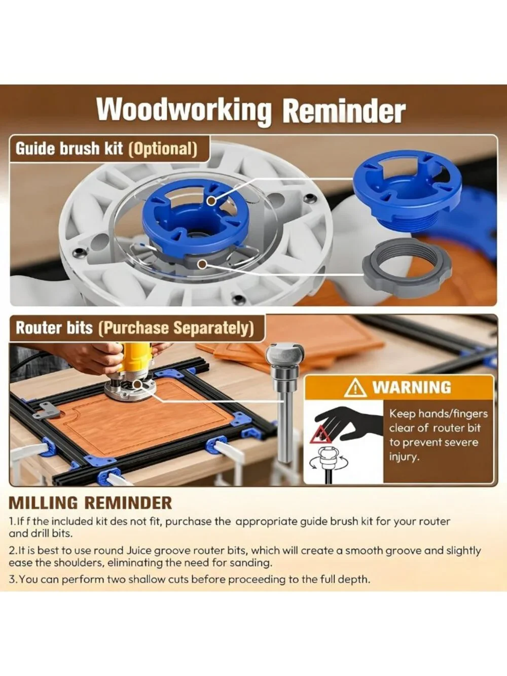 Adjustable Router Jig for Cutting Boards | Create Perfect Grooves & Handles